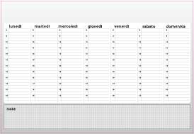 Planning Da Tavolo Blocchi Sottomano Prezzi Stampa